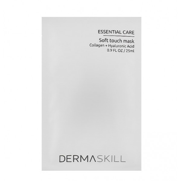 Тканинна маска з колагеном і гіалуроновою кислотою Dermaskill / SOFT TOUCH MASK 1 шт